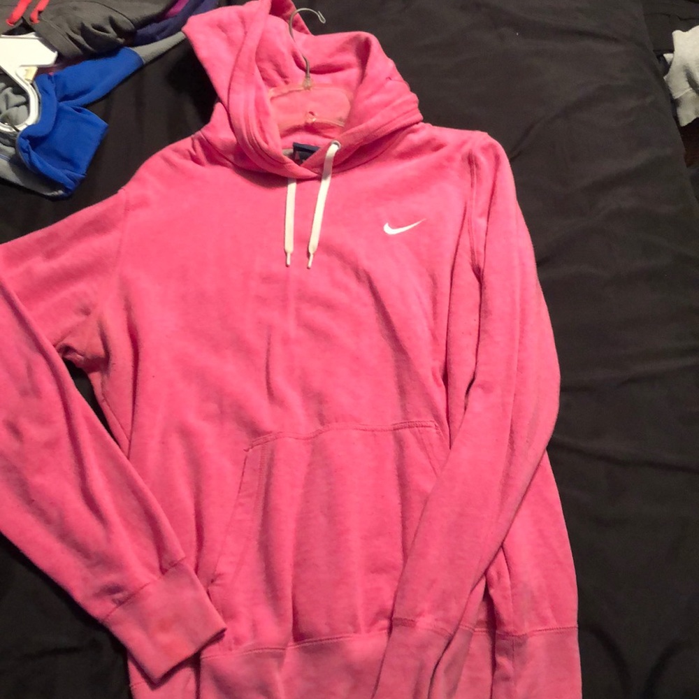 Nike pink sweatshirt